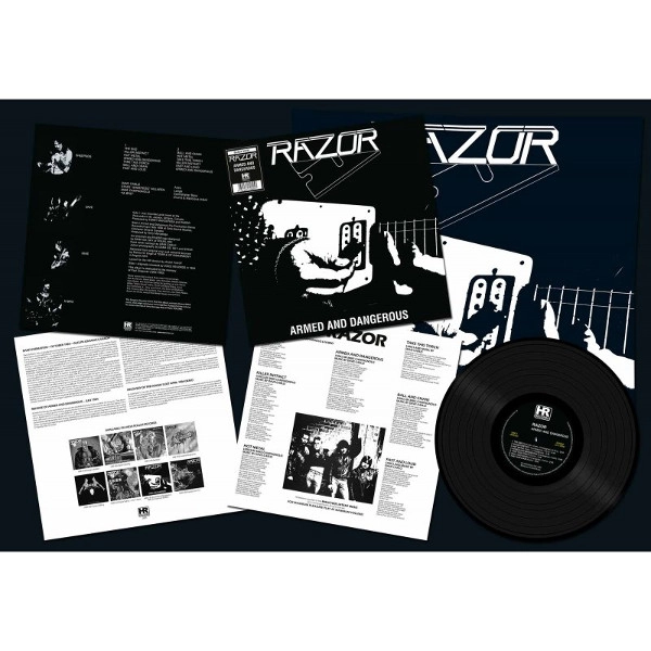 RAZOR / レイザー / ARMED AND DANGEROUS<BLACK VINYL>