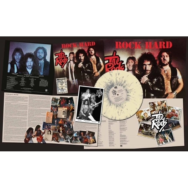 RODS / ザ・ロッズ / ROCK HARD<SPLATTER VINYL>