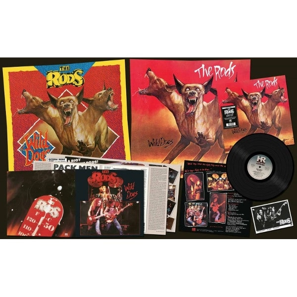 RODS / ザ・ロッズ / WILD DOGS<BLACK VINYL>