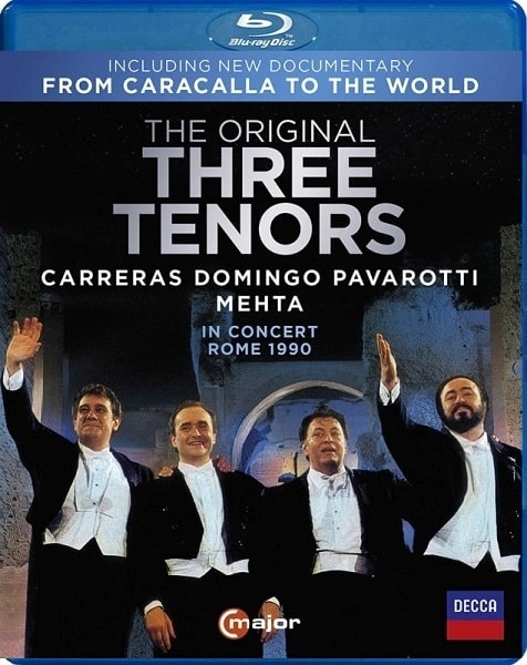 THREE TENORS (L.PAVAROTTI, J.CARRERAS & P.DOMINGO) / 3大テノール (パヴァロッティ、カレーラス & ドミンゴ) / 三大テノール伝説のコンサート・イン・ローマ1990 (BD)