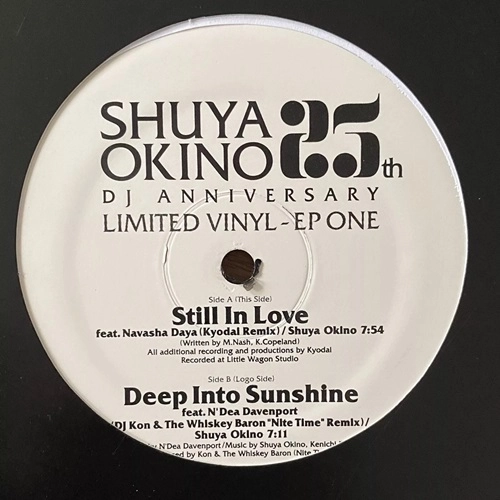 SHUYA OKINO / 沖野修也 / DJ 25TH ANNIVERSARY EP