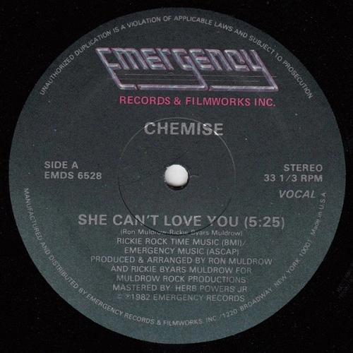CHEMISE / シミーズ / SHE CAN'T LOVE YOU