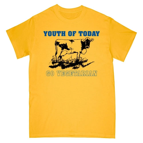 YOUTH OF TODAY / ユース・オブ・トゥデイ / M/GO VEGETARIAN (GOLD)