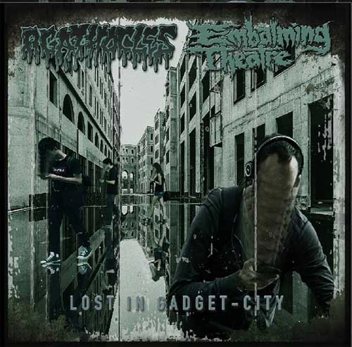 AGATHOCLES : EMBALMING THEATRE / SPLIT (LP)