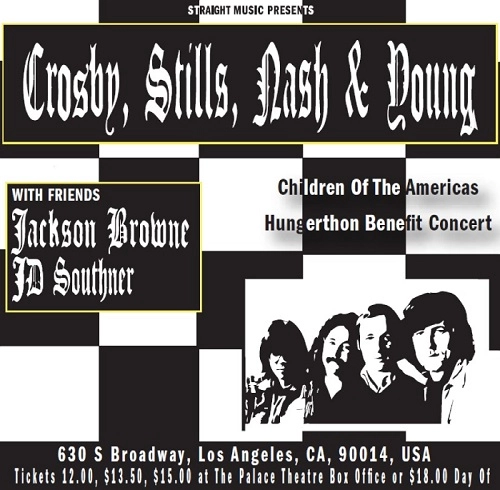 CROSBY, STILLS, NASH & YOUNG / クロスビー・スティルス・ナッシュ&ヤング / カリフォルニア･ハンガー･ベネフィット･コンサート1988