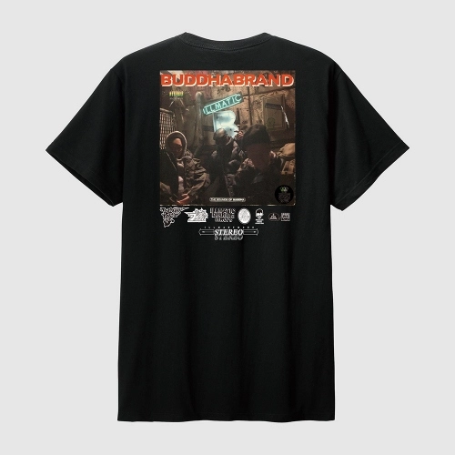 BUDDHA BRAND aka ILLMATIC BUDDHA MC'S / BUDDHA BRAND / 『これがブッダブランド！』LPバージョン Tシャツ + アルバム全曲音源DL付き (Black L)