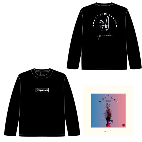 pinoko / LUNATIC "CD" ★ディスクユニオン限定カラーロングスリーブTシャツ付 きセット（XLサイズ）
