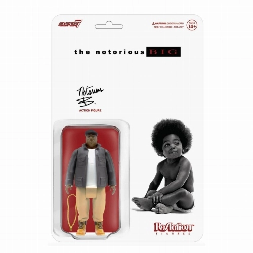 THE NOTORIOUS B.I.G. / The Notorious B.I.G. Super 7 ReAction Figure