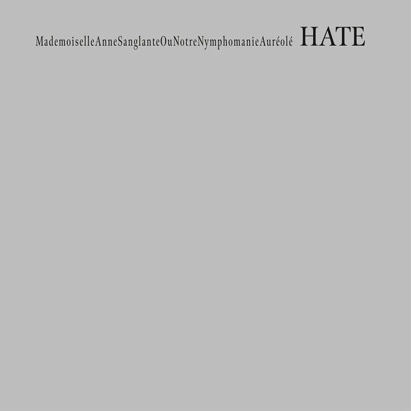 MASONNA / マゾンナ / HATE (2LP)