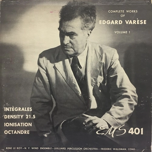 EDGARD VARESE / エドガー・ヴァレーズ / EDGARD VARESE VOL1