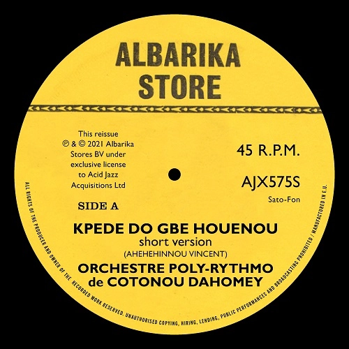 ORCHESTRE POLY-RYTHMO DE COTONOU / オルケストル・ポリ=リトゥモ・ド・コトヌー / KPEDE DO GBE HOUENOU / MA WA MON NOU MI O