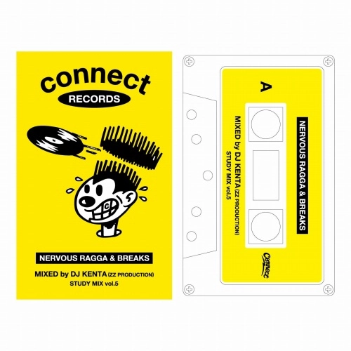 DJ KENTA (ZZ PRO) / STUDY MIX vol.5 -NERVOUS RAGGA & BREAKS-　"CASSETTE　TAPE"