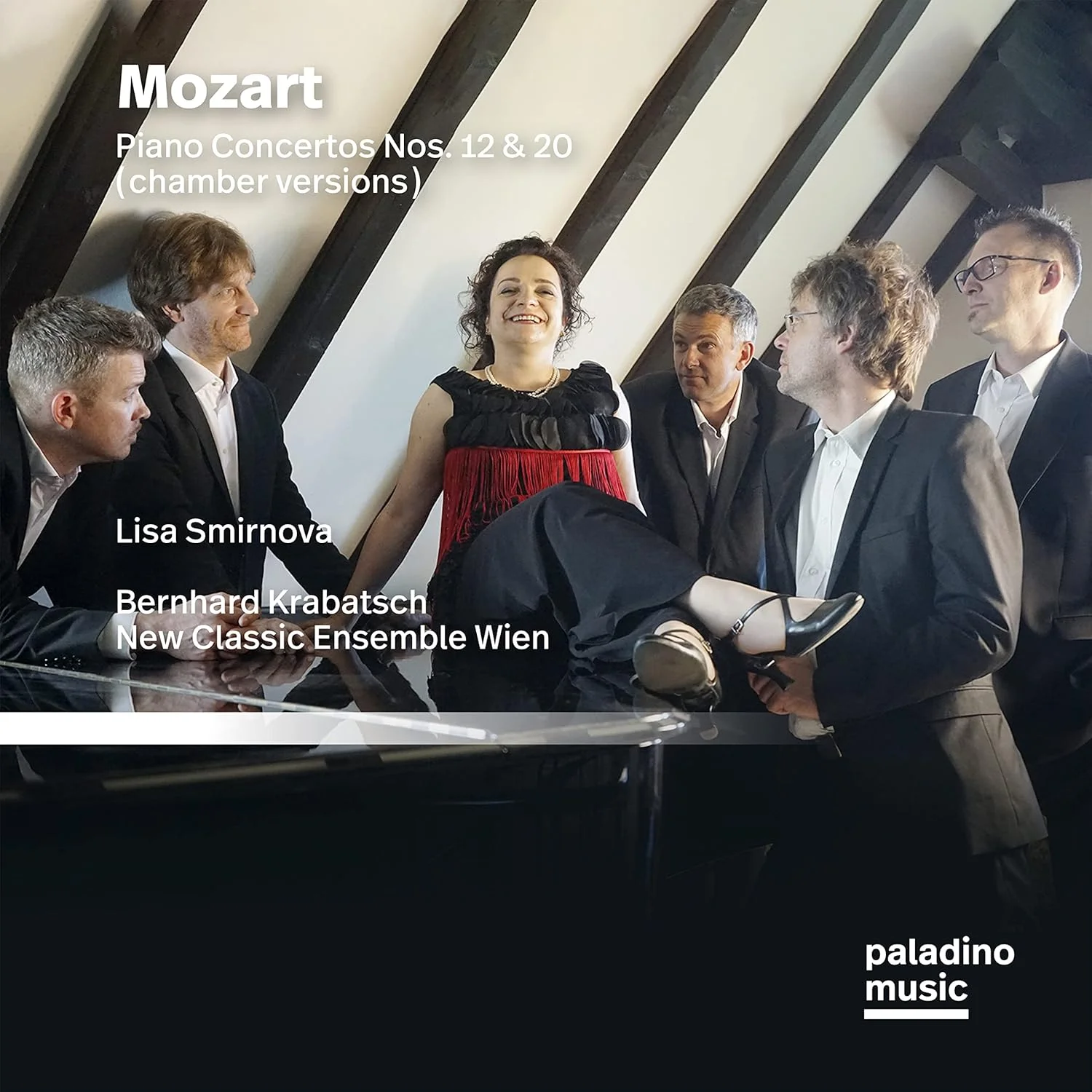 LISA SMIRNOVA / リサ・スミルノヴァ / MOZART:PIANO CONCERTOS 12&20 (CHAMBER VERSION)