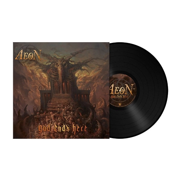 AEON / GOD ENDS HERE<BLACK VINYL>