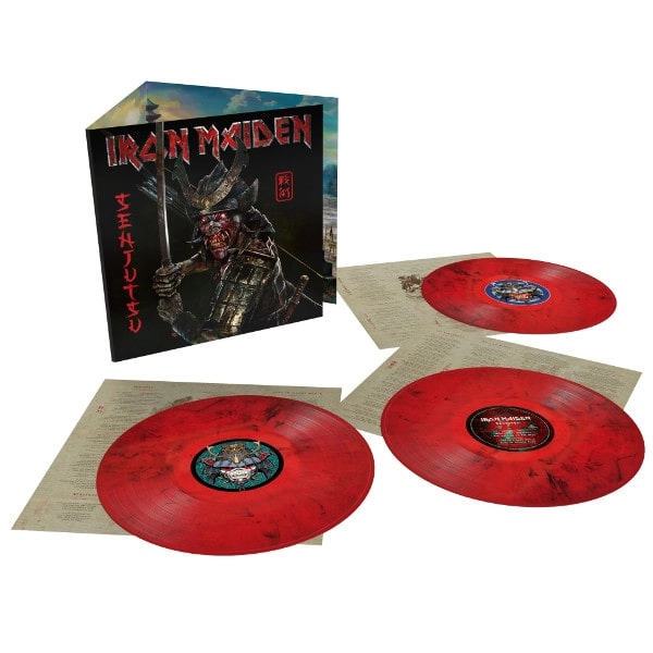 IRON MAIDEN / アイアン・メイデン / SENJUTSU<INDIE EXCLUSIVE RED&BLACK 3LP VINYL>