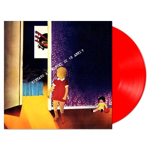 JUMBO / ジャンボ / VIETATO AI MINORI DI 18 ANNI: LTD.ED.CLEAR RED VINYL