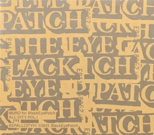 DJ MURO / DJムロ / BlackEyePatch ALL CITY VOL.1