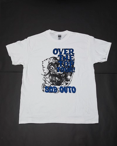 S.O.B / OUTO / M / OVER THE TOP TOUR TEE (WHITE X BLUE)