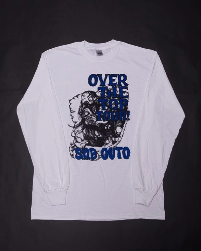 S.O.B / OUTO / XL / OVER THE TOP TOUR TEE LONG TEE (WHITE X BLUE)