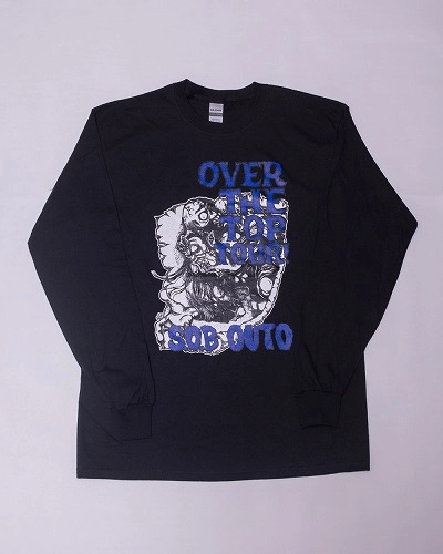 S.O.B / OUTO / M / OVER THE TOP TOUR TEE LONG TEE (BLACK X BLUE)