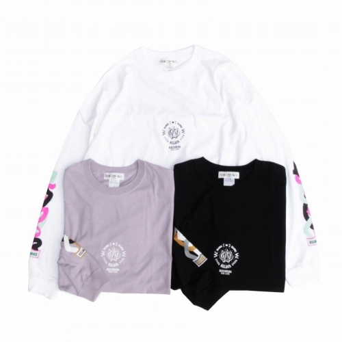 V.A. (OILWORKS CLOTHING) / O LONG T-SHIRTS (SMOKEY PURPLE M)