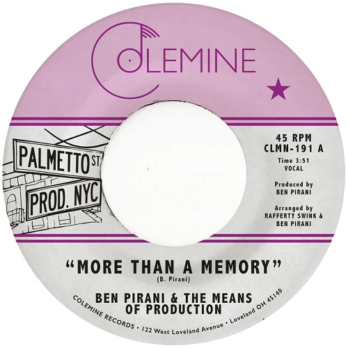 BEN PIRANI / ベン・ピラニ / MORE THAN A MEMORY / SOLITARY ME