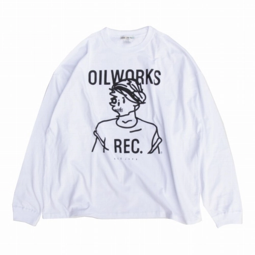 V.A. (OILWORKS CLOTHING) / OILWORKS REC LONG T-SHIRTS (WHITE S)