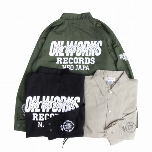 V.A. (OILWORKS CLOTHING) / OILWORKS COACH JACKET 2021 (BLACK M)
