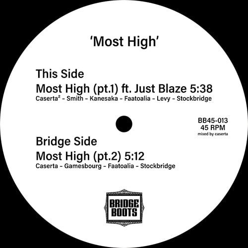 CASERTA / MOST HIGH FEATURING JUST BLAZE