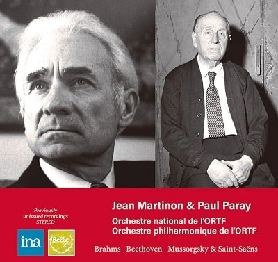 JEAN MARTINON / PAUL PARAY / ジャン・マルティノン / ポール・パレー / ベートーヴェン：交響曲第5番/ブラームス/ムソルグスキー