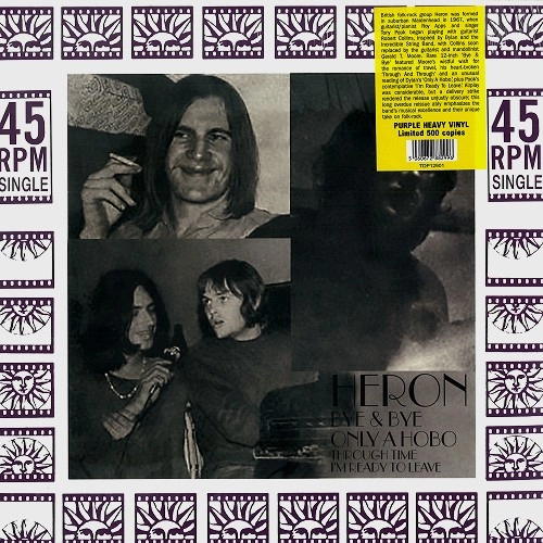 HERON / ヘロン  (UK) / BYE AND BYE: PURPLE COLOURED VINYL