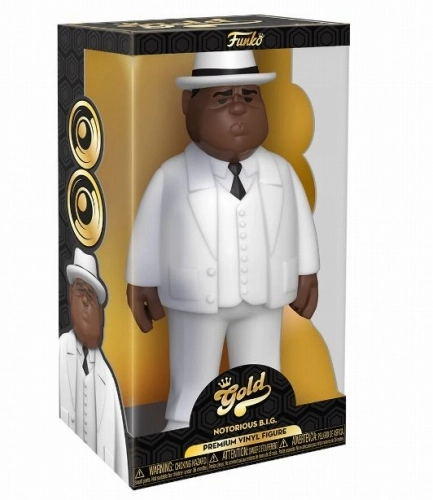 THE NOTORIOUS B.I.G. / FUNKO VINYL GOLD 12: BIGGIE SMALLS - WHITE SUIT