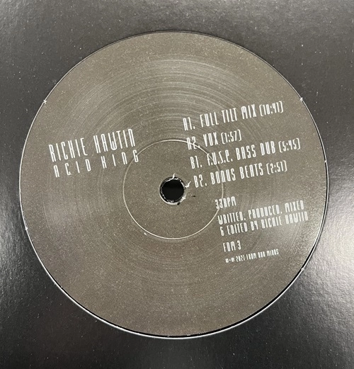 RICHIE HAWTIN / リッチー・ホウティン / ACID KING