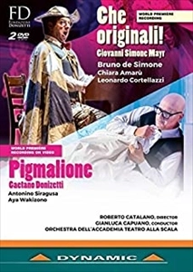 GIANLUCA CAPUANO / ジャンルカ・カプアーノ / ドニゼッティ:≪ピグマリオーネ≫ マイール:≪ケ･オリジナーリ!≫ / DONIZETTI:PIGMALIONE
