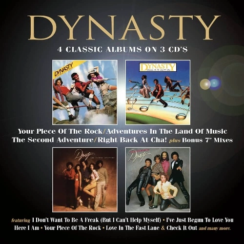 DYNASTY / ダイナスティ / YOUR PIECE OF THE ROCK / ADVENTURES IN THE LAND OF MUSIC / THE SECOND ADVENTURE / RIGHT BACK AT CHA - 4 ALBUMS ON 3CDs / YOUR PIECE OF THE ROCK / ADVENTURES IN THE LAND OF MUSIC / THE SECOND ADVENTURE / RIGHT BACK AT CHA - 4 ALBUMS ON 3CDs 