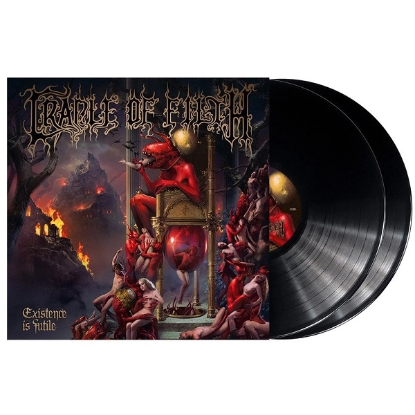 CRADLE OF FILTH / クレイドル・オブ・フィルス / EXISTENCE IS FUTILE<BLACK VINYL>