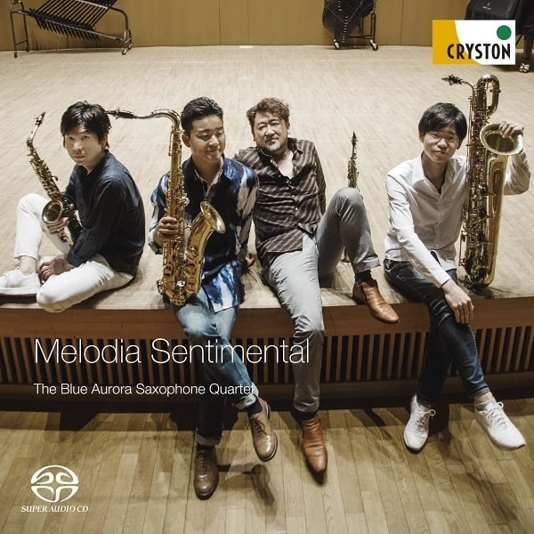 THE BLUE AURORA SAXOPHONE QUARTET / ブルーオーロラ・サクソフォン・カルテット / Melodia Sentimental