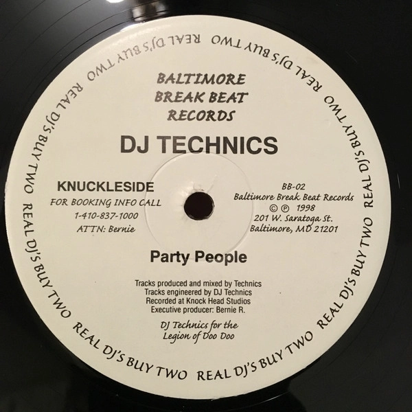 DJ TECHNICS / Party People / Cuum On