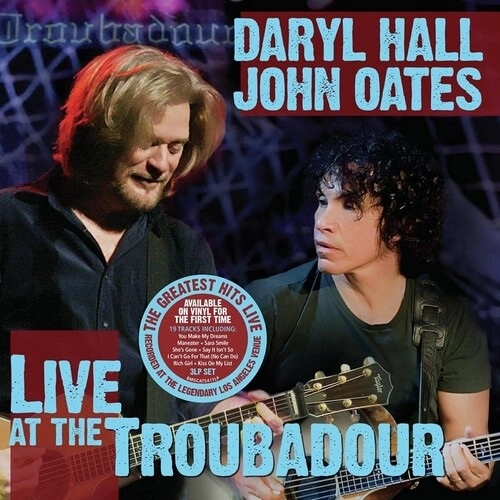 DARYL HALL AND JOHN OATES / ダリル・ホール&ジョン・オーツ / LIVE AT THE TROUBADOUR (3LP)