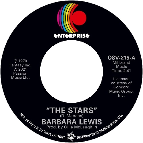 BARBARA LEWIS / バーバラ・ルイス / STARS / HOW CAN I TELL