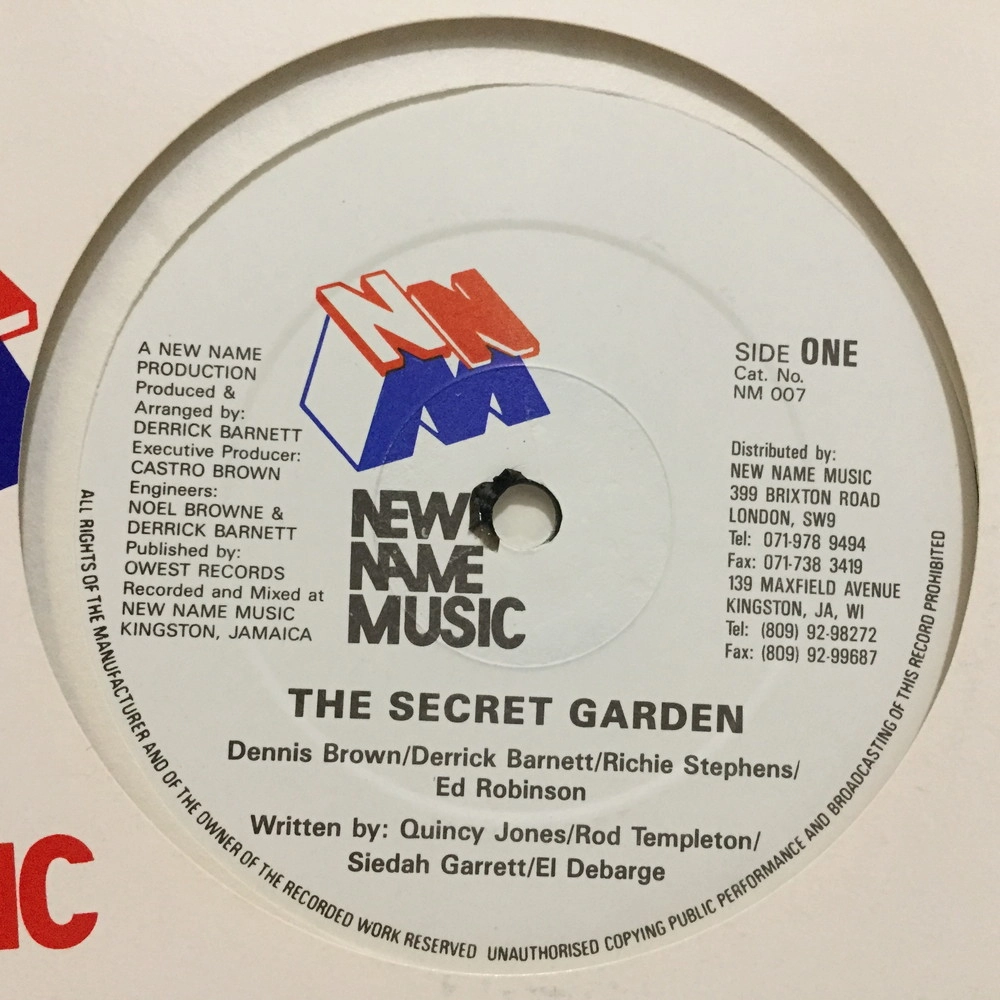 DENNIS BROWN / DERRICK BARNETT / RICHIE STEPHENS / ED ROBINSON / SECRET GARDEN