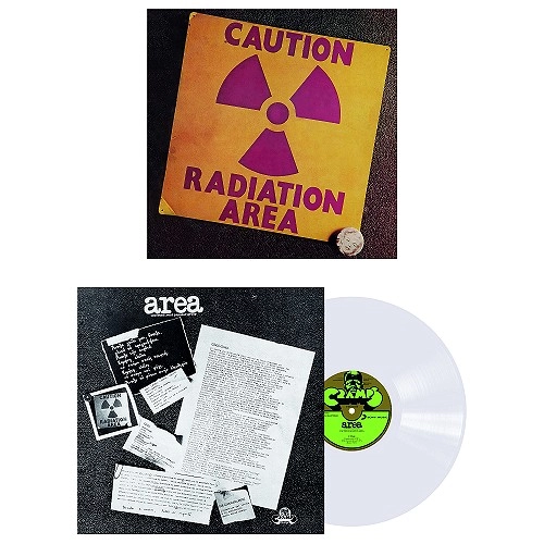 AREA (PROG) / アレア / CAUTION RADIATION AREA: LTD. WHITE VINYL