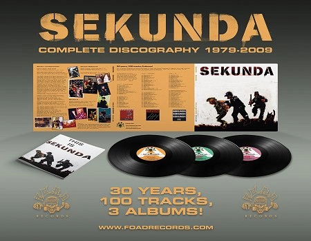 SEKUNDA / DISCOGRAPHY (3LP/SOLID BLACK VINYL)