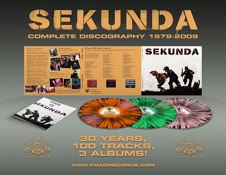 SEKUNDA / DISCOGRAPHY (3LP/DIEHARD SPLATTER VINYL)