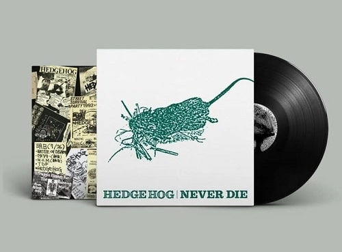 HEDGE HOG (PUNK/JPN) / NEVER DIE (LP/SOLID BLACK VINYL)