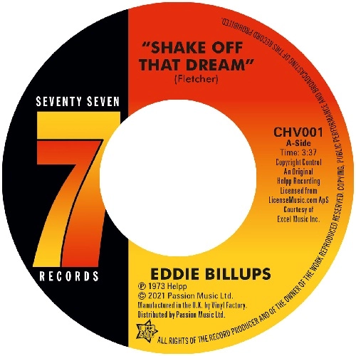 EDDIE BILLUPS / SHAKE OFF THAT DREAM / TRY SOMETHING NEW