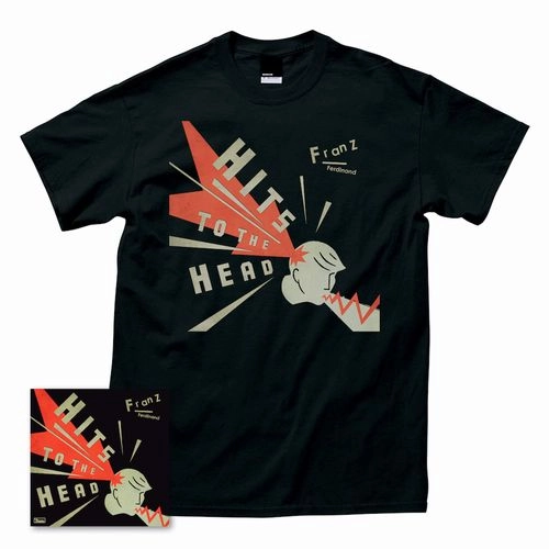 FRANZ FERDINAND / フランツ・フェルディナンド / HITS TO THE HEAD+Tシャツ（L）