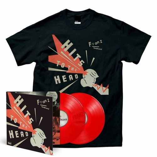 FRANZ FERDINAND / フランツ・フェルディナンド / ヒッツトゥザヘッド+Tシャツ（L）