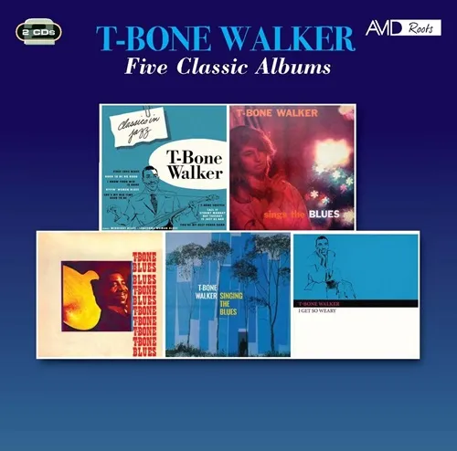 T-BONE WALKER / T-ボーン・ウォーカー / FIVE CLASSIC ALBUMS