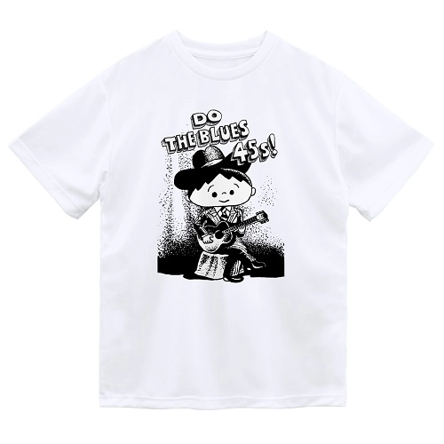 Do The Blues 45s! X Hideyasu Moto / Do The Blues 45s! X 本秀康 / Do The Blues 45s! X 本秀康 T-shirt WHITE SIZE:XL / Do The Blues 45s! X Hideyasu Moto T-shirt WHITE SIZE:XL